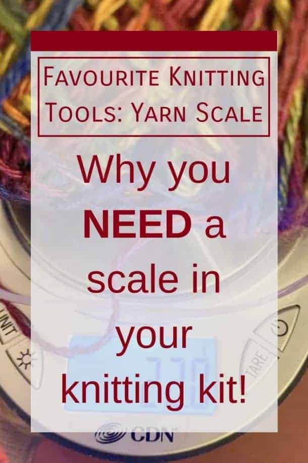 Favourite Tools Yarn Scale (All About Other Knitting Tools and Materials)